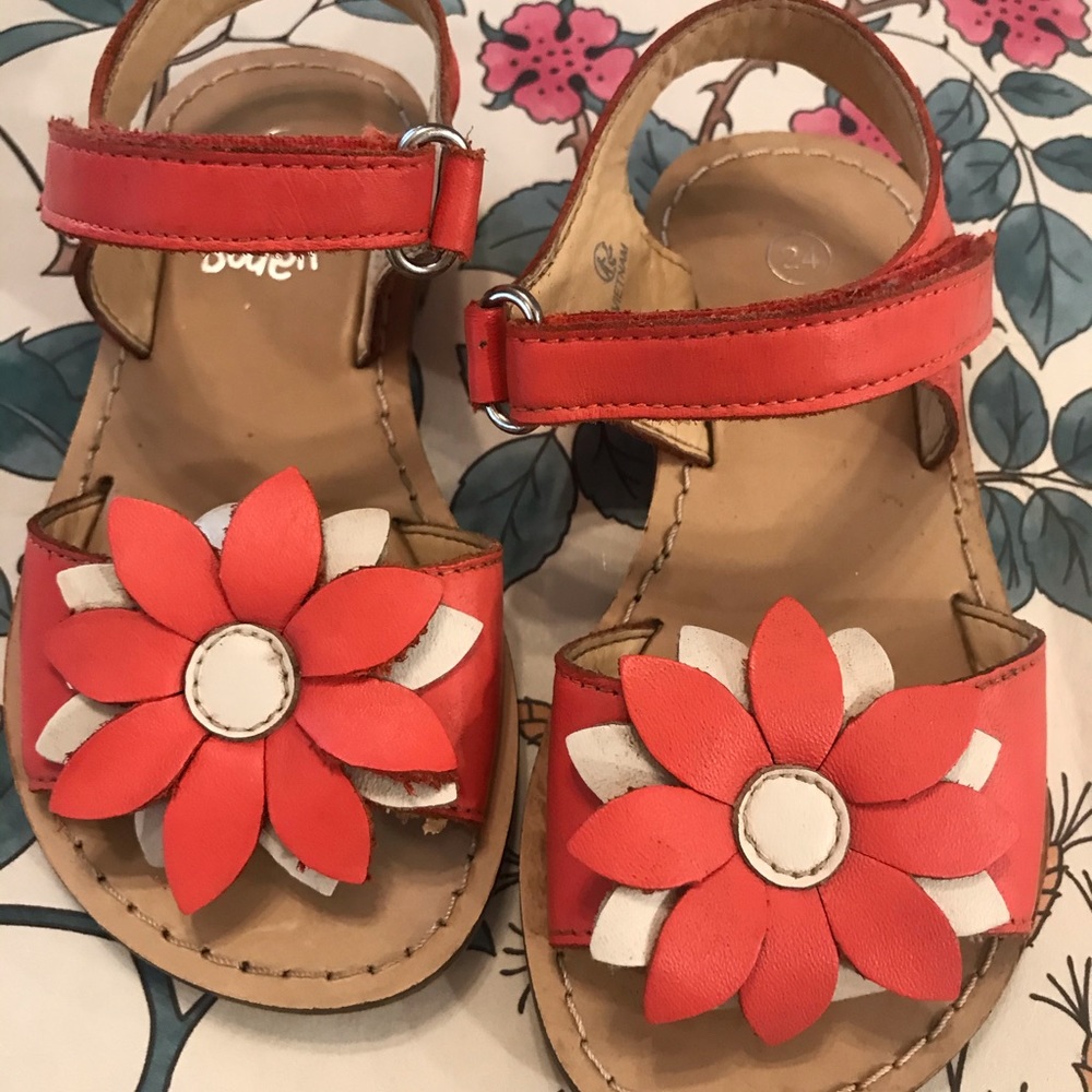 Mini Boden floral sandal